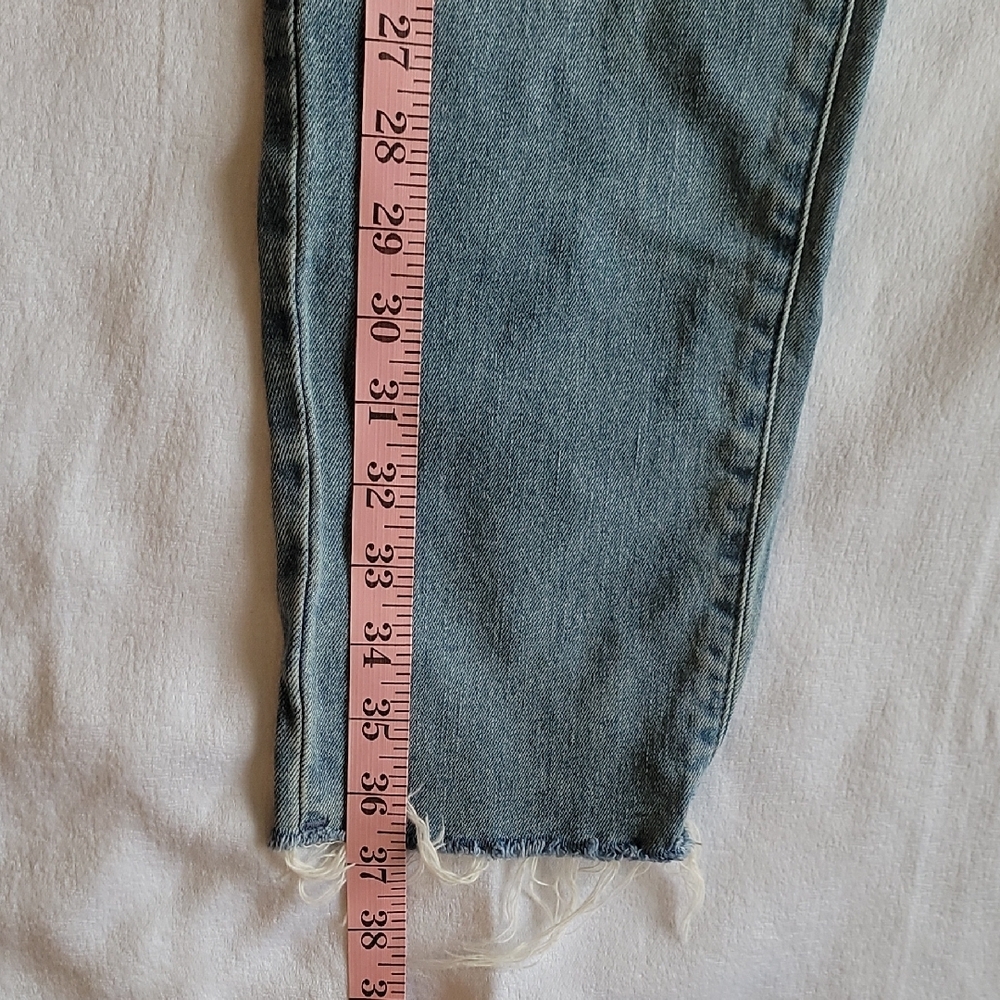 Universal Thread Blue Denim Overalls Adjustable Straps Size Size 4/27 - Picture 2 of 9